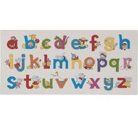 Permin Kit de broderie au point de croix "Amis Heureux ABC", modèle à compter, 30x65cm, 90-0397