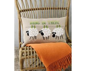 Permin Kit de broderie au point de croix - Coussin avant - Maintien par motif compté