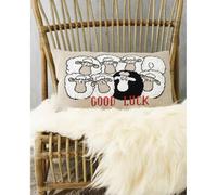 Permin Kit de broderie au point de croix Coussin devant Motif compté Bonne chance