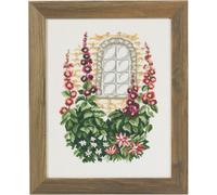 Permin Kit de broderie au point de croix "Fleurs", 29x37cm, 92-2139