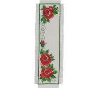 Permin Kit de broderie au point de croix Marque-page Roses comptées