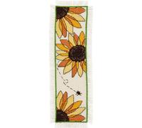 Permin Kit de broderie au point de croix Marque-page "Tournesols", motif à compter, 7x22cm