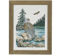 Permin Kit de broderie au point de croix Motif aigle de mer