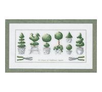 Permin Kit de broderie au point de croix Motif arbres