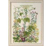 Permin Kit de broderie au point de croix, motif de bordure de tranchée