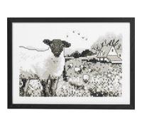 Permin Kit de broderie au point de croix Motif mouton