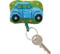 Permin Kit de broderie au point de croix Porte-clés voiture