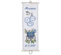 Permin Kit de broderie au point de croix pour baptême Rasme