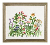 Permin Kit de point de croix "herbes aromatiques", motif à compter, 38x33cm, 70-