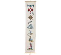 Permin Kit de point de croix "Maritim", modèle à compter, 18x90cm, 35-6120
