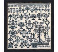 Permin Kit de point de croix "Vierlande", motif à compter, 44x47cm, 39-0399