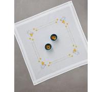 Permin Nappe au point plat - Kit de broderie - Ange imprimé