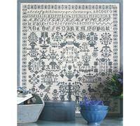 Permin set point de croix "Sampler", motif à compter, 55x58cm, hh21168