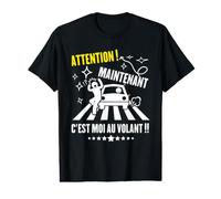 Permis De Conduire Cadeau, permis de Conduire Humoristique T-Shirt Graphique avec Valeur