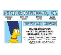 Permis de conduire parodique Signs 4 Fun | Marge ID | Fausse carte d'identit | Permis de conduire collectionner | Cadeau fantaisie pour les f