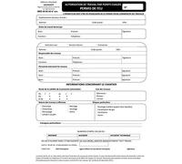 Permis de feu - documents réglementaires autocopiants liasses de 2 feuillets X 50