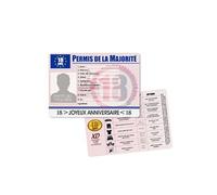 permis humoristique spécial 18 ans - sud trading cd4663