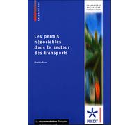 Permis négociables dans le secteur des transports - Collectif - Documentation Francaise - broché - Etude