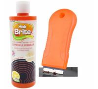 Permormak Kit de nettoyage pour plaques vitrocéramiques, à induction, en verre et 20 unités de rechange