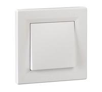 Permutateur + cadre, étanche IP44, blanc Schneider Asfora EPH0500221