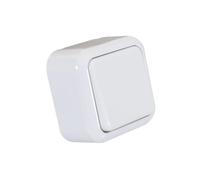 LEDKIA LIGHTING Permutateur en Saillie Simple Blanc