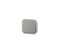 Permutateur étanche Plexo IP55 IK07 avec enjoliveur finition gris - 069521L - Legrand