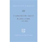Permutation Group Algorithms, Cambridge Tracts in Mathematics, 152 Akos Seress (Auteur)