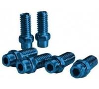 Perni Pedali (KIT) FREERIDER 4mm in Alluminio Blu - 40 Pezzi