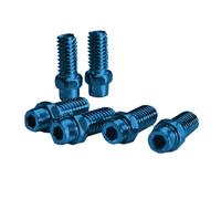 Perni Pedali (KIT) FREERIDER 8mm in Alluminio Blu - 40 Pezzi