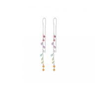Pernille Corydon Rainbow Lange Boucles d'oreilles Argent e-854-s - Femme - 925 Sterling Silver