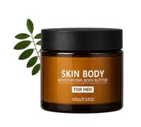 Péromone de la peau de beurre corporel pour les hommes,100 g，1PC | Pheromone Body Butter for Men,hydratant et baume parfum infusé de Cologne,hydratation durable et parfum attrayant,antiadhésif