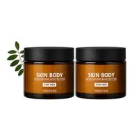 Péromone de la peau de beurre corporel pour les hommes,100 g，2PC | Pheromone Body Butter for Men,hydratant et baume parfum infusé de Cologne,hydratation durable et parfum attrayant,antiadhésif