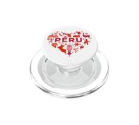 Pérou Cœur Culture Tradition Patrimoine Péruvien Pride Lama PopSockets PopGrip pour MagSafe