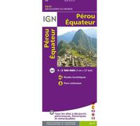 Perou-equateur 1 : 2 100 000 - Collectif - Ign Institut Geographique National - broché - Atlas / carte