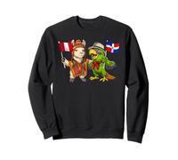 Pérou République Dominicaine Racines Drapeau Péruvien Fier Sweatshirt