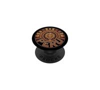 Pérou Sun God, emblème Amusant inspiré des aztèques incas mayas PopSockets PopGrip Adhésif
