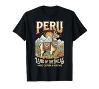 Pérou Terre des Incas Andes Culture & Patrimoine Lama T-Shirt