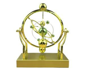 Perpetual Motion Toy - Celestial Machine Desk Decor | Swinging Model Science Gadgets Educational Creative Art Craft For Living Room Tables Shelf, Galaxy Rotating Electronic Ornament Set