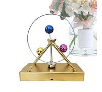 Perpetuum Mobile Machines 3D Décoration d'équilibre du corps céleste | Décoration de bureau scientifique pour jardin, terrasse, cheminée, bibliothèque, bureau, cabanon, anniversaire, Noël