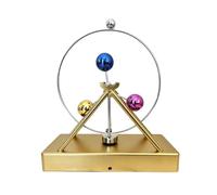 Perpetuum Mobile Modèle 3D Balancing Corps céleste oscillant Décoration | Jouets de bureau à mouvement pour anniversaire, Noël, vacances, bibliothèque, cheminée, bureau, style marin, terrasse