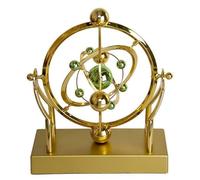 Perpetuum Pendule mobile avec orbite céleste - Décoration créative rotative pour la maison, berceau de Newton, jouet de bureau, gadgets de bureau, cadeaux pour professeurs de physique