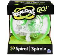 Games Perplexus - Perplexus Go - Labyrinthe Parcours 3D Avec 35 Défis - Labyrinthe 3D - Jeu d'Action et Réflexe - Casse tete enfant - Vertus Pédagogiques - Jeu Enfant 8 Ans et + - Couleur Aléatoire