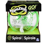 Games Perplexus - Perplexus Go - Labyrinthe Parcours 3D Avec 35 Défis - Labyrinthe 3D - Jeu d'Action et Réflexe - Casse tete enfant - Vertus Pédagogiques - Jeu Enfant 8 Ans et + - Couleur Aléatoire