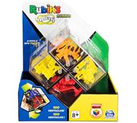 PERPLEXUS - LABYRINTHE JUNIOR ET RUBIK'S CUBE - Jeu de Casse-Tête Perplexus Rubik's 2x2 Avec 100 Obstacles- Jouet Hybride Labyrinthe 3D et Rubik's Cube avec Bille - 6058355 - Jouet Enfant 8 Ans et +