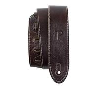 Perri’s Leathers Ltd. - Sangle de guitare - Cuir italien - Acajou - Ajustable - Pour Guitares Acoustiques/Basses/Électriques - Fabriquée au Canada (BM2-6698)