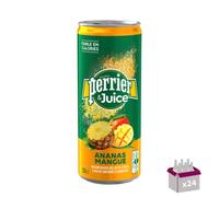 Perrier eau ananas mangue 24 x33cl