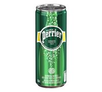 Perrier Eau minérale gazéifiée • Eau Captée à la Source en France, 11 fl oz 330 ml