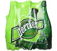 Perrier- Eau Pétillante - Arôme Citron Lime - Zéro Sucre - 6 Bouteilles de 500 Ml
