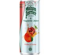 Perrier & Juice - Pêche & Cerise canette slim 250ml