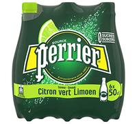 PERRIER - Perrier eau minérale naturelle gazeuse arôme citron Vert 6x50cl - Un Articles